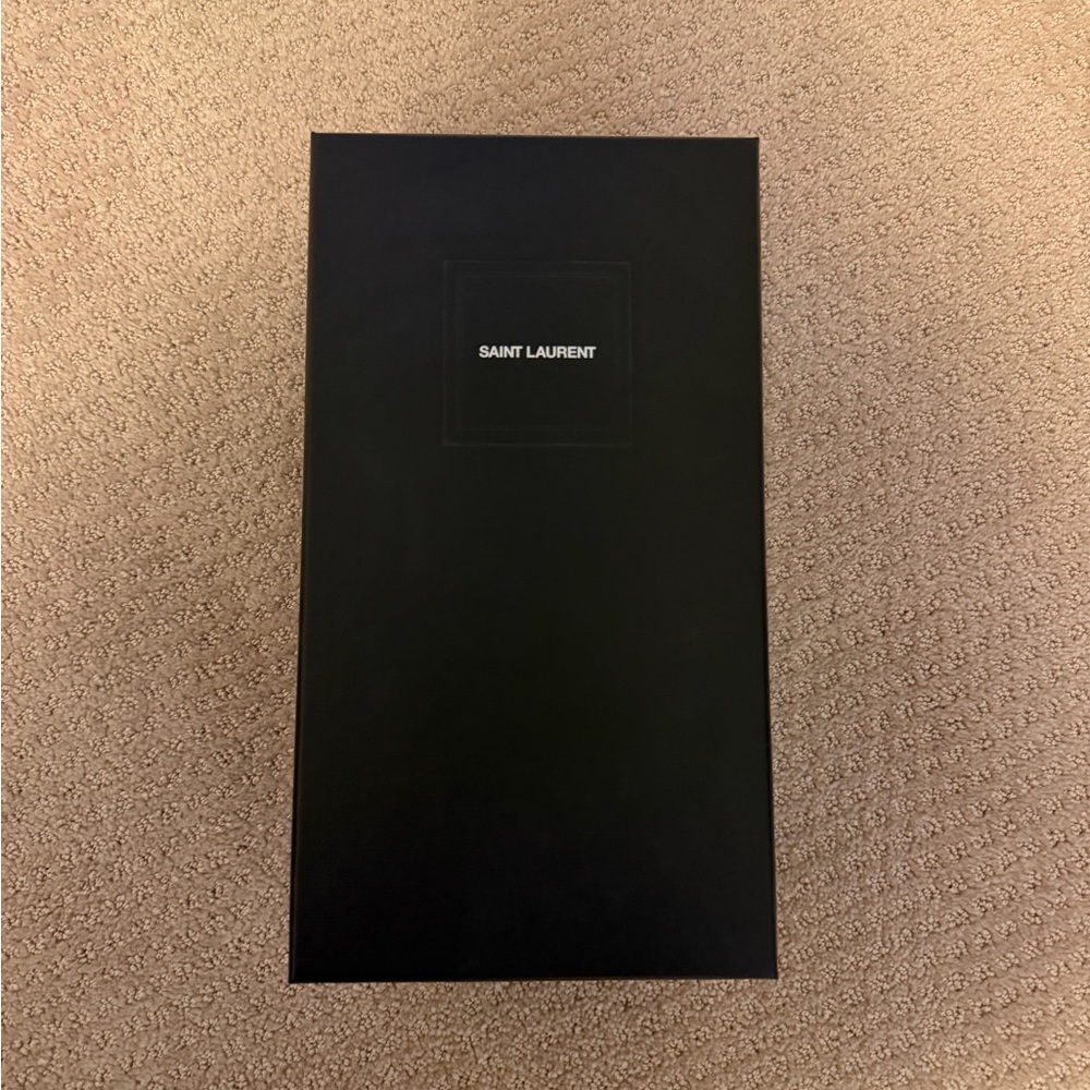 Saint Laurent shoe box & dust bag
